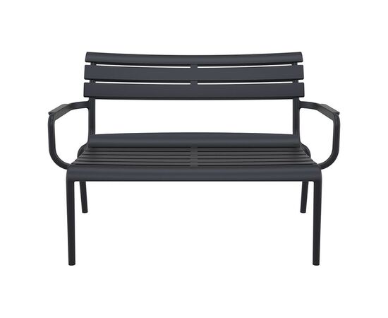 PARIS ΚΑΝΑΠΕΣ BLACK 116X70X75εκ. ΠΟΛ/ΝΙΟΥ - ΚΑΝΑΠΕΔΕΣ στο Milonadakis.gr