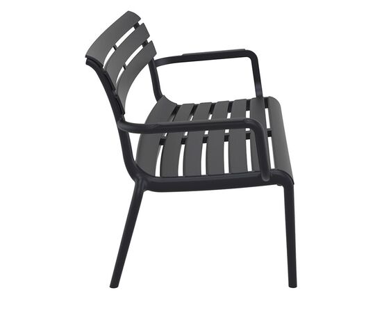 PARIS ΚΑΝΑΠΕΣ BLACK 116X70X75εκ. ΠΟΛ/ΝΙΟΥ - ΚΑΝΑΠΕΔΕΣ στο Milonadakis.gr