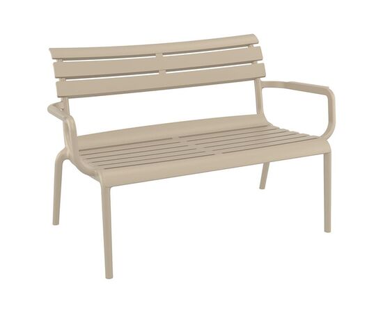 PARIS ΚΑΝΑΠΕΣ TAUPE 116X70X75εκ. ΠΟΛ/ΝΙΟΥ - ΚΑΝΑΠΕΔΕΣ στο Milonadakis.gr
