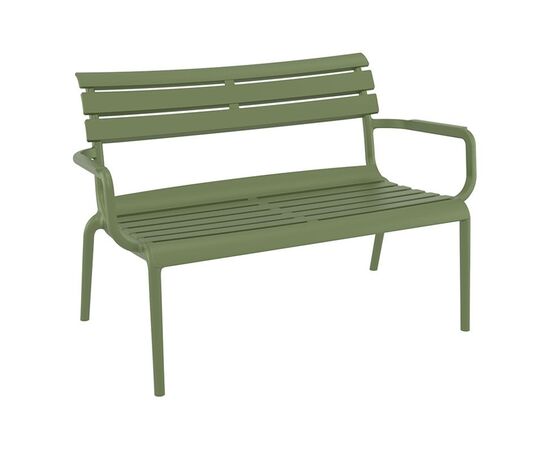 PARIS ΚΑΝΑΠΕΣ OLIVE GREEN 116X70X75εκ. ΠΟΛ/ΝΙΟΥ - ΚΑΝΑΠΕΔΕΣ στο Milonadakis.gr