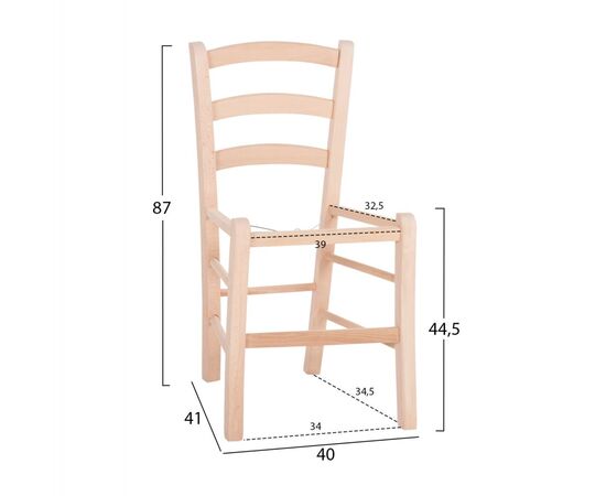 ΚΑΡΕΚΛΑ ΚΑΦΕΝΕΙΟΥ ΠΑΡΟΣ HM5585.02 ΞΥΛΟ ΟΞΙΑΣ ΕΜΠΟΤΙΣΜΟΥ ΑΒΑΦΗ 40x41x87Υεκ.ΣΚΕΛΕΤΟΣ - ΕΠΙΠΛΑ ΤΑΒΕΡΝΑΣ - ΚΑΦΕΝΕΙΟΥ στο Milonadakis.gr