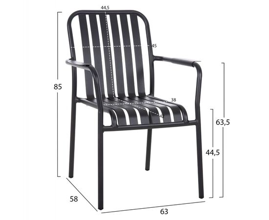 ΠΟΛΥΘΡΟΝΑ ΑΛΟΥΜΙΝΙΟΥ RACHEL HM6088.10 ΑΝΘΡΑΚΙ 63x58x85Υεκ. - ΚΑΡΕΚΛΕΣ - ΠΟΛΥΘΡΟΝΕΣ στο Milonadakis.gr