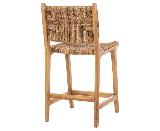 ΣΚΑΜΠΟ ΜΠΑΡ WALTER HM9842 ΞΥΛO TEAK ΣΕ ΦΥΣΙΚΟ-ΨΑΘΑ 46x55x96Υεκ. - ΣΚΑΜΠΟ ΜΠΑΡ στο Milonadakis.gr