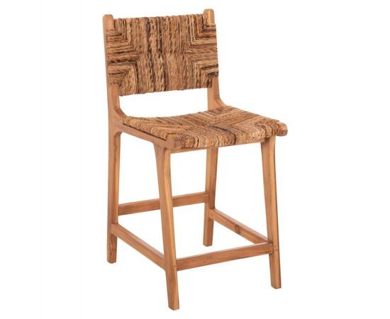 ΣΚΑΜΠΟ ΜΠΑΡ WALTER HM9842 ΞΥΛO TEAK ΣΕ ΦΥΣΙΚΟ-ΨΑΘΑ 46x55x96Υεκ. - ΣΚΑΜΠΟ ΜΠΑΡ στο Milonadakis.gr