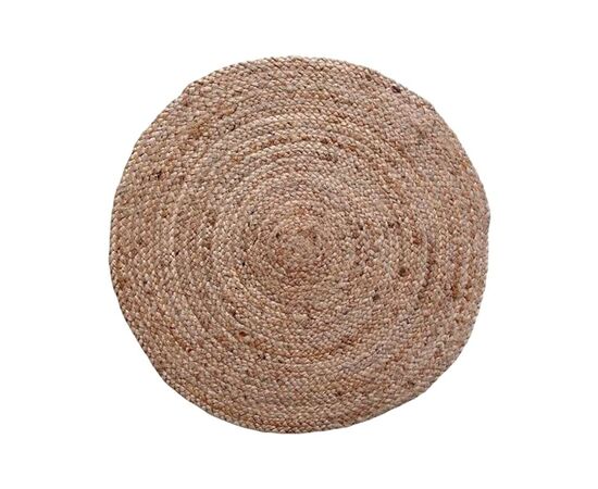 Χαλί Solon Inart μπεζ γιούτα 100x100x1εκ - ΧΑΛΙΑ στο Milonadakis.gr