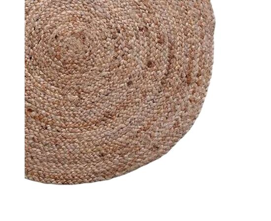 Χαλί Solon Inart μπεζ γιούτα 120x120x1εκ - ΧΑΛΙΑ στο Milonadakis.gr