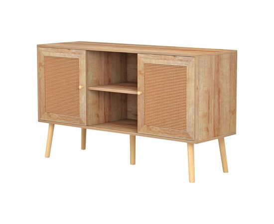 ΕΠΙΠΛΟ TV ΜΕΛΑΜΙΝΗΣ COLM ΜΕ ΠΟΡΤΕΣ RATTAN HM9223.11 ΣΕ ΧΡΩΜΑ ΦΥΣΙΚΟ 120x39x56,5Υεκ. - ΕΠΙΠΛΑ ΤΗΛΕΟΡΑΣΗΣ στο Milonadakis.gr