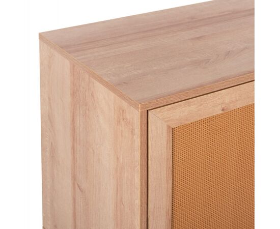 ΕΠΙΠΛΟ TV ΜΕΛΑΜΙΝΗΣ COLM ΜΕ ΠΟΡΤΕΣ RATTAN HM9223.11 ΣΕ ΧΡΩΜΑ ΦΥΣΙΚΟ 120x39x56,5Υεκ. - ΕΠΙΠΛΑ ΤΗΛΕΟΡΑΣΗΣ στο Milonadakis.gr