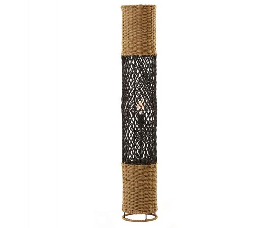 ΦΩΤΙΣΤΙΚΟ ΔΑΠΕΔΟΥ HM4342 ΜΕΤΑΛΛΟ-PAPER ROPE ΣΕ ΜΠΕΖ ΑΜΜΟΥ-ΜΑΥΡΟ Φ20X120Υεκ. - ΦΩΤΙΣΤΙΚΑ ΔΑΠΕΔΟΥ στο Milonadakis.gr