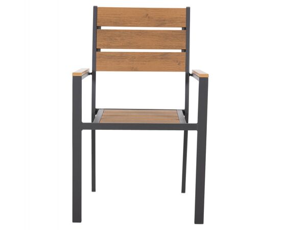 ΠΟΛΥΘΡΟΝΑ ΑΛΟΥΜΙΝΙΟΥ SAGA HM5981.03 ΑΝΘΡΑΚΙ-POLYWOOD ΣΕ ΦΥΣΙΚΟ 55x55x86Υεκ. - ΚΑΡΕΚΛΕΣ - ΠΟΛΥΘΡΟΝΕΣ στο Milonadakis.gr