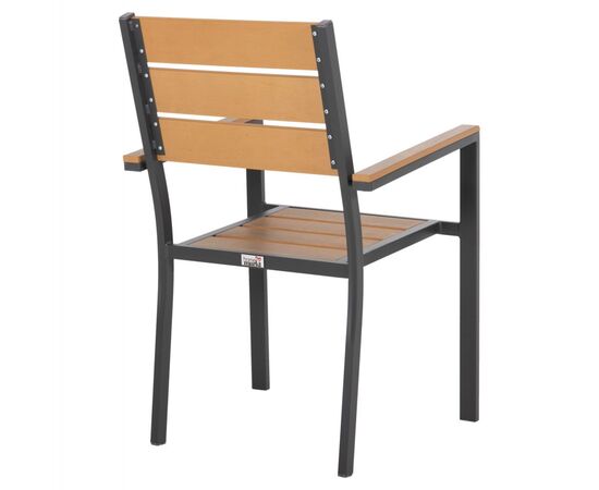 ΠΟΛΥΘΡΟΝΑ ΑΛΟΥΜΙΝΙΟΥ SAGA HM5981.03 ΑΝΘΡΑΚΙ-POLYWOOD ΣΕ ΦΥΣΙΚΟ 55x55x86Υεκ. - ΚΑΡΕΚΛΕΣ - ΠΟΛΥΘΡΟΝΕΣ στο Milonadakis.gr