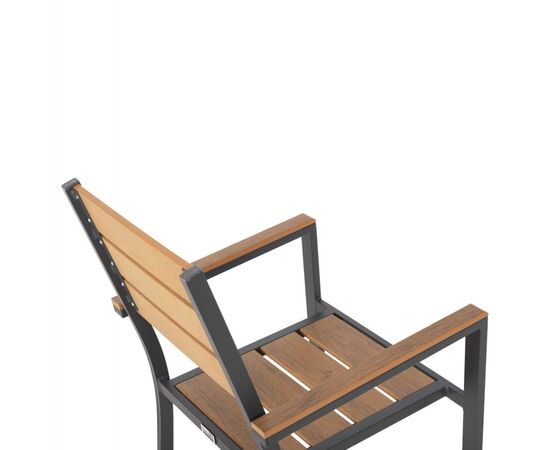 ΠΟΛΥΘΡΟΝΑ ΑΛΟΥΜΙΝΙΟΥ SAGA HM5981.03 ΑΝΘΡΑΚΙ-POLYWOOD ΣΕ ΦΥΣΙΚΟ 55x55x86Υεκ. - ΚΑΡΕΚΛΕΣ - ΠΟΛΥΘΡΟΝΕΣ στο Milonadakis.gr