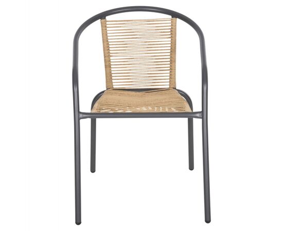 ΠΟΛΥΘΡΟΝΑ SWIFTER HM5969.02 ΜΕΤΑΛΛΟ ΓΚΡΙ-ΣΥΝΘ. RATTAN ΣΕ ΦΥΣΙΚΟ 54x61x75Υεκ. - ΚΑΡΕΚΛΕΣ - ΠΟΛΥΘΡΟΝΕΣ στο Milonadakis.gr