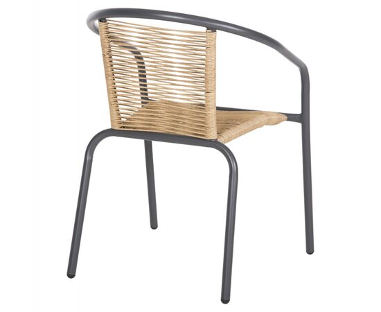 ΠΟΛΥΘΡΟΝΑ SWIFTER HM5969.02 ΜΕΤΑΛΛΟ ΓΚΡΙ-ΣΥΝΘ. RATTAN ΣΕ ΦΥΣΙΚΟ 54x61x75Υεκ. - ΚΑΡΕΚΛΕΣ - ΠΟΛΥΘΡΟΝΕΣ στο Milonadakis.gr