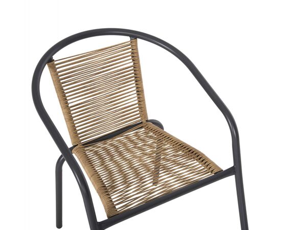 ΠΟΛΥΘΡΟΝΑ SWIFTER HM5969.02 ΜΕΤΑΛΛΟ ΓΚΡΙ-ΣΥΝΘ. RATTAN ΣΕ ΦΥΣΙΚΟ 54x61x75Υεκ. - ΚΑΡΕΚΛΕΣ - ΠΟΛΥΘΡΟΝΕΣ στο Milonadakis.gr