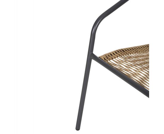 ΠΟΛΥΘΡΟΝΑ SWIFTER HM5969.02 ΜΕΤΑΛΛΟ ΓΚΡΙ-ΣΥΝΘ. RATTAN ΣΕ ΦΥΣΙΚΟ 54x61x75Υεκ. - ΚΑΡΕΚΛΕΣ - ΠΟΛΥΘΡΟΝΕΣ στο Milonadakis.gr