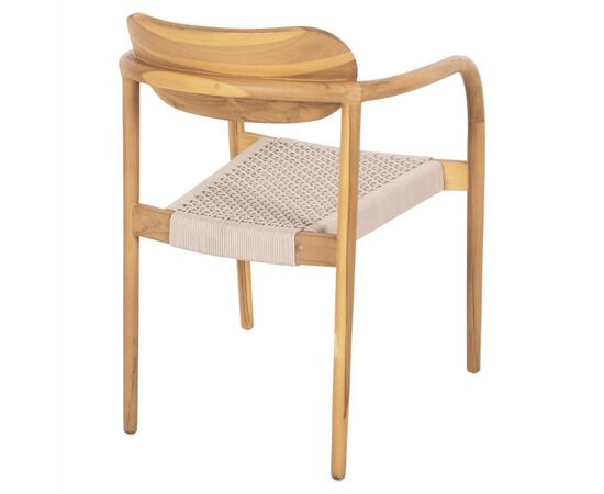 ΠΟΛΥΘΡΟΝΑ OSLO HM9636.07 ΞΥΛΟ TEAK ΦΥΣΙΚΟ & ΜΠΕΖ ΣΧΟΙΝΙ 55x54x80Yεκ. - ΚΑΡΕΚΛΕΣ - ΠΟΛΥΘΡΟΝΕΣ ΕΣ. στο Milonadakis.gr