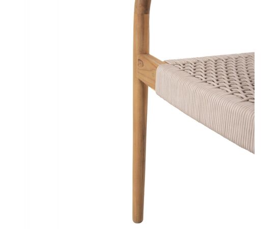 ΠΟΛΥΘΡΟΝΑ OSLO HM9636.07 ΞΥΛΟ TEAK ΦΥΣΙΚΟ & ΜΠΕΖ ΣΧΟΙΝΙ 55x54x80Yεκ. - ΚΑΡΕΚΛΕΣ - ΠΟΛΥΘΡΟΝΕΣ ΕΣ. στο Milonadakis.gr