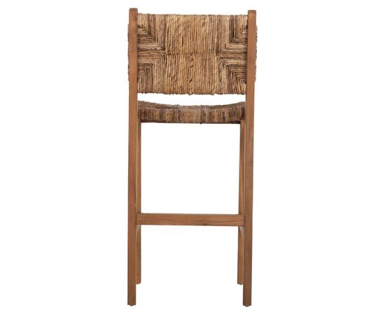 ΣΚΑΜΠΟ ΜΠΑΡ WALTER HM9841 ΞΥΛO TEAK ΣΕ ΦΥΣΙΚΟ-ΨΑΘΑ 46x55x105Υ εκ. - ΣΚΑΜΠΟ ΜΠΑΡ στο Milonadakis.gr
