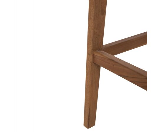 ΣΚΑΜΠΟ ΜΠΑΡ WALTER HM9841 ΞΥΛO TEAK ΣΕ ΦΥΣΙΚΟ-ΨΑΘΑ 46x55x105Υ εκ. - ΣΚΑΜΠΟ ΜΠΑΡ στο Milonadakis.gr