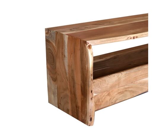 Έπιπλο τηλεόρασης Konna pakoworld μασίφ ξύλο ακακίας καρυδί 140x40x45εκ - ΕΠΙΠΛΑ ΤΗΛΕΟΡΑΣΗΣ στο Milonadakis.gr