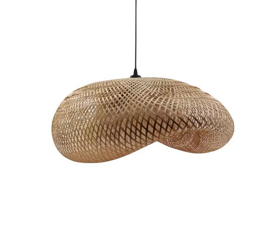 Φωτιστικό οροφής μονόφωτο Lighty Inart Ε27 φυσικό μπαμπού Φ42x162εκ - ΦΩΤΙΣΤΙΚΑ ΟΡΟΦΗΣ στο Milonadakis.gr