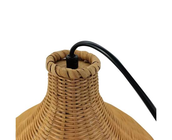 Φωτιστικό οροφής μονόφωτο Axien Inart Ε27 φυσικό μπαμπού Φ42x190εκ - ΦΩΤΙΣΤΙΚΑ ΟΡΟΦΗΣ στο Milonadakis.gr