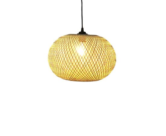 Φωτιστικό οροφής μονόφωτο Universe Inart Ε27 φυσικό μπαμπού Φ38x175εκ - ΦΩΤΙΣΤΙΚΑ ΟΡΟΦΗΣ στο Milonadakis.gr