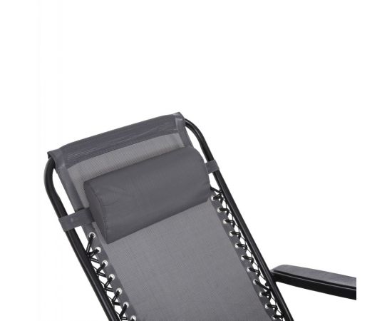 ΠΟΛΥΘΡΟΝΑ RELAX COMPANION HM5095.11 ΓΚΡΙ TEXTILENE-ΜΑΥΡΟ ΜΕΤΑΛΛΟ 67x145x110Υεκ. - ΚΑΡΕΚΛΕΣ - ΠΟΛΥΘΡΟΝΕΣ στο Milonadakis.gr