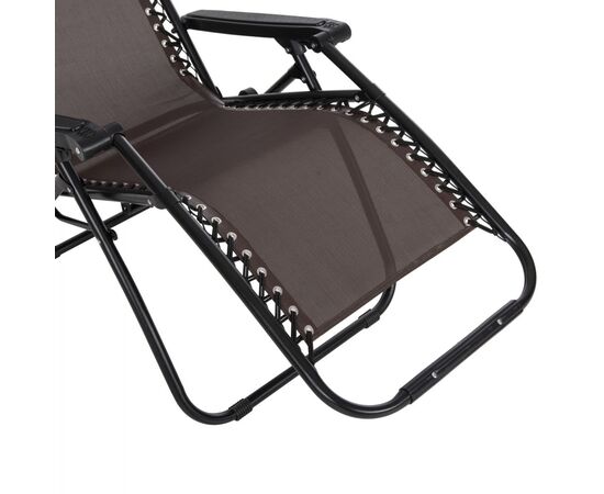 ΠΟΛΥΘΡΟΝΑ RELAX COMPANION HM5095.13 ΚΑΦΕ TEXTILENE-ΜΑΥΡΟ ΜΕΤΑΛΛΟ 67x145x110Υεκ. - ΚΑΡΕΚΛΕΣ - ΠΟΛΥΘΡΟΝΕΣ στο Milonadakis.gr