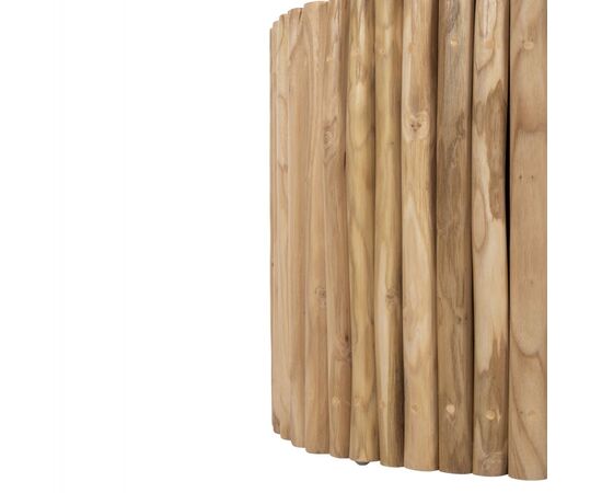 ΤΡΑΠΕΖΙ ΣΑΛΟΝΙΟΥ ΣΤΡΟΓΓΥΛΟ COOTER HM9864 ΚΛΑΔΙΑ TEAK-ΦΥΣΙΚΟ Φ60,5x46Υεκ. - ΤΡΑΠΕΖΑΚΙΑ ΣΑΛΟΝΙΟΥ στο Milonadakis.gr