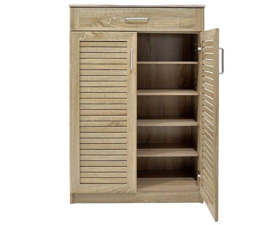 Παπουτσοθήκη-ντουλάπι SANTE pakoworld 20 ζεύγων χρώμα sonoma 80x37x123εκ - ΝΤΟΥΛΑΠΙΑ - ΠΑΠΟΥΤΣΟΘΗΚΕΣ στο Milonadakis.gr