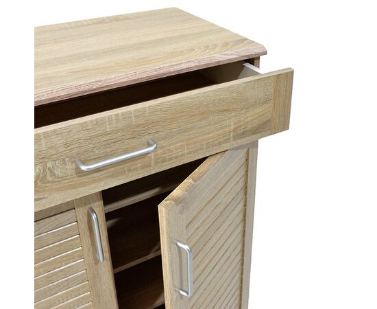 Παπουτσοθήκη-ντουλάπι SANTE pakoworld 20 ζεύγων χρώμα sonoma 80x37x123εκ - ΝΤΟΥΛΑΠΙΑ - ΠΑΠΟΥΤΣΟΘΗΚΕΣ στο Milonadakis.gr