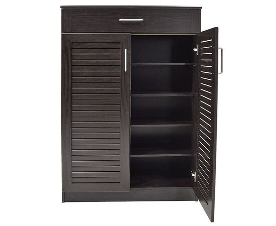 Παπουτσοθήκη-ντουλάπι SANTE pakoworld 20 ζεύγων χρώμα wenge 80x37x123εκ - ΝΤΟΥΛΑΠΙΑ - ΠΑΠΟΥΤΣΟΘΗΚΕΣ στο Milonadakis.gr