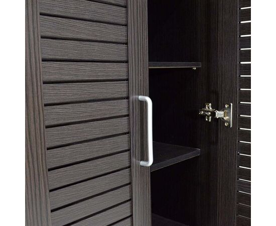 Παπουτσοθήκη-ντουλάπα SANTE pakoworld 21 ζεύγων χρώμα wenge 60x37x183εκ - ΝΤΟΥΛΑΠΙΑ - ΠΑΠΟΥΤΣΟΘΗΚΕΣ στο Milonadakis.gr