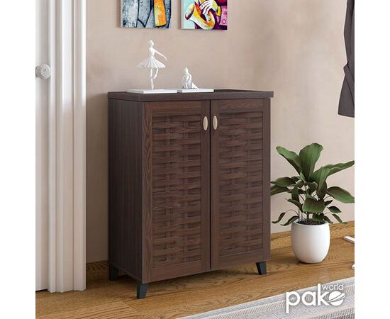 Παπουτσοθήκη-ντουλάπι MANTAM pakoworld 12 ζεύγων χρώμα καρυδί 78x40x92εκ - ΝΤΟΥΛΑΠΙΑ - ΠΑΠΟΥΤΣΟΘΗΚΕΣ στο Milonadakis.gr