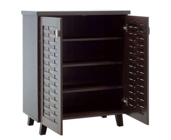 Παπουτσοθήκη-ντουλάπι MANTAM pakoworld 12 ζεύγων χρώμα καρυδί 78x40x92εκ - ΝΤΟΥΛΑΠΙΑ - ΠΑΠΟΥΤΣΟΘΗΚΕΣ στο Milonadakis.gr