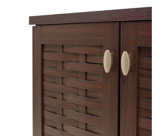 Παπουτσοθήκη-ντουλάπι MANTAM pakoworld 12 ζεύγων χρώμα καρυδί 78x40x92εκ - ΝΤΟΥΛΑΠΙΑ - ΠΑΠΟΥΤΣΟΘΗΚΕΣ στο Milonadakis.gr