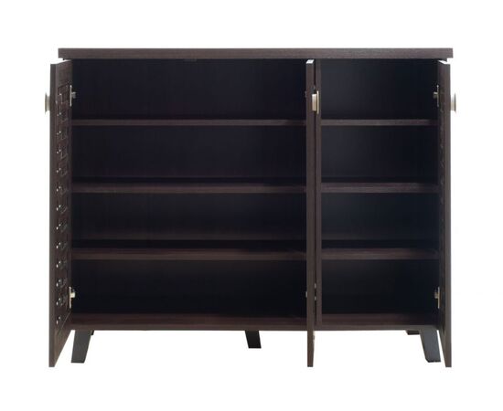 Παπουτσοθήκη-ντουλάπι MANTAM pakoworld 16 ζεύγων χρώμα καρυδί 115,5x40x92εκ - ΝΤΟΥΛΑΠΙΑ - ΠΑΠΟΥΤΣΟΘΗΚΕΣ στο Milonadakis.gr