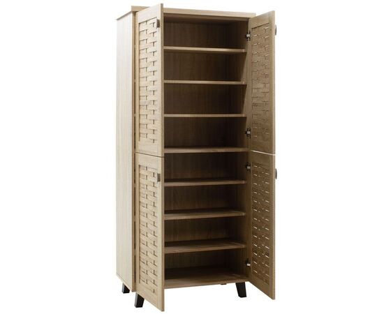 Παπουτσοθήκη-ντουλάπα MANTAM pakoworld 24 ζεύγων χρώμα sonoma 78x40x170,5εκ - ΝΤΟΥΛΑΠΙΑ - ΠΑΠΟΥΤΣΟΘΗΚΕΣ στο Milonadakis.gr