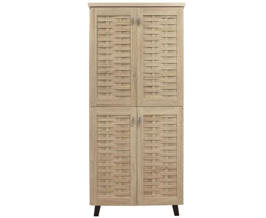 Παπουτσοθήκη-ντουλάπα MANTAM pakoworld 24 ζεύγων χρώμα sonoma 78x40x170,5εκ - ΝΤΟΥΛΑΠΙΑ - ΠΑΠΟΥΤΣΟΘΗΚΕΣ στο Milonadakis.gr