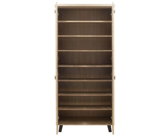 Παπουτσοθήκη-ντουλάπα MANTAM pakoworld 24 ζεύγων χρώμα sonoma 78x40x170,5εκ - ΝΤΟΥΛΑΠΙΑ - ΠΑΠΟΥΤΣΟΘΗΚΕΣ στο Milonadakis.gr