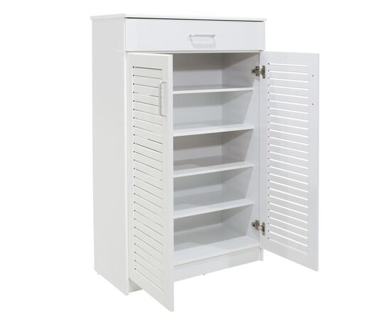 Παπουτσοθήκη-ντουλάπι SANTE pakoworld 20 ζεύγων χρώμα λευκό 80x37x123εκ - ΝΤΟΥΛΑΠΙΑ - ΠΑΠΟΥΤΣΟΘΗΚΕΣ στο Milonadakis.gr