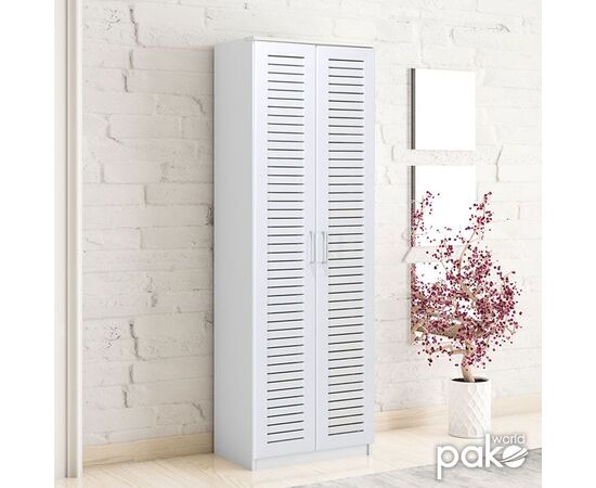 Παπουτσοθήκη-ντουλάπα SANTE pakoworld 21 ζευγών σε λευκό 60x37x183εκ - ΝΤΟΥΛΑΠΙΑ - ΠΑΠΟΥΤΣΟΘΗΚΕΣ στο Milonadakis.gr