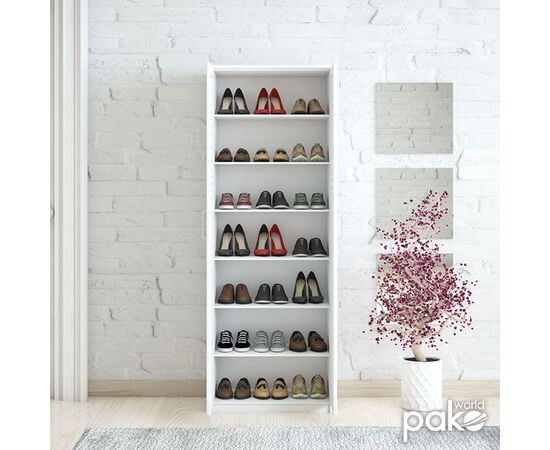 Παπουτσοθήκη-ντουλάπα SANTE pakoworld 21 ζευγών σε λευκό 60x37x183εκ - ΝΤΟΥΛΑΠΙΑ - ΠΑΠΟΥΤΣΟΘΗΚΕΣ στο Milonadakis.gr