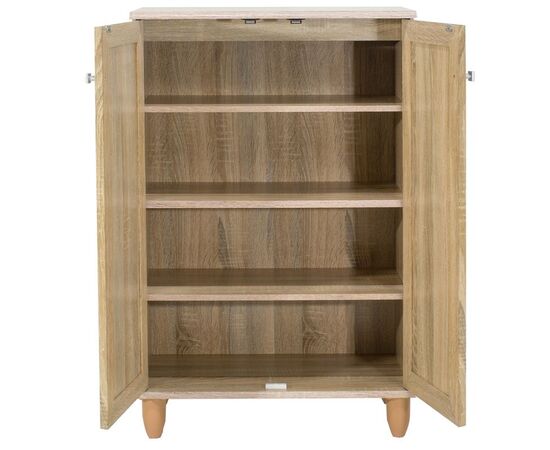 Παπουτσοθήκη-ντουλάπι SANTO pakoworld 10 ζεύγων χρώμα sonoma 60x34,5x91,5εκ - ΝΤΟΥΛΑΠΙΑ - ΠΑΠΟΥΤΣΟΘΗΚΕΣ στο Milonadakis.gr