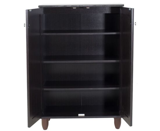 Παπουτσοθήκη-ντουλάπι SANTO pakoworld 10 ζεύγων χρώμα wenge 60x34,5x91,5εκ - ΝΤΟΥΛΑΠΙΑ - ΠΑΠΟΥΤΣΟΘΗΚΕΣ στο Milonadakis.gr