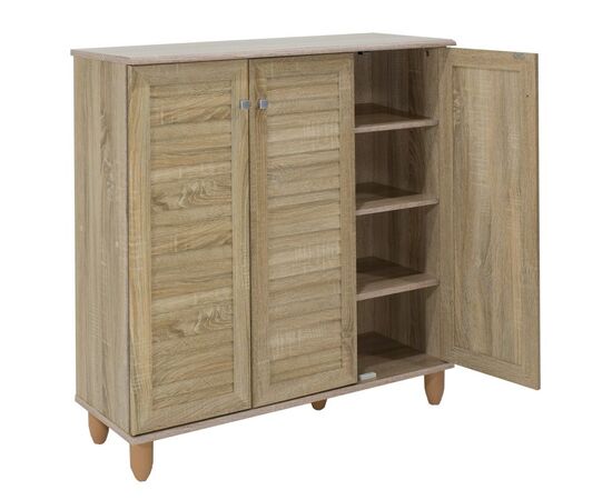 Παπουτσοθήκη-ντουλάπι SANTO pakoworld 16  ζεύγων χρώμα sonoma 89,5x34,5x91,5εκ - ΝΤΟΥΛΑΠΙΑ - ΠΑΠΟΥΤΣΟΘΗΚΕΣ στο Milonadakis.gr