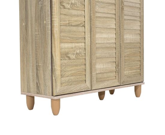 Παπουτσοθήκη-ντουλάπι SANTO pakoworld 16  ζεύγων χρώμα sonoma 89,5x34,5x91,5εκ - ΝΤΟΥΛΑΠΙΑ - ΠΑΠΟΥΤΣΟΘΗΚΕΣ στο Milonadakis.gr