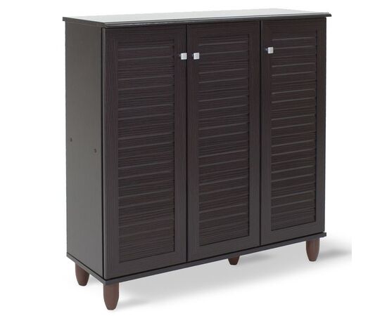 Παπουτσοθήκη-ντουλάπι SANTO pakoworld 16 ζεύγων χρώμα wenge 89,5x34,5x91,5εκ - ΝΤΟΥΛΑΠΙΑ - ΠΑΠΟΥΤΣΟΘΗΚΕΣ στο Milonadakis.gr